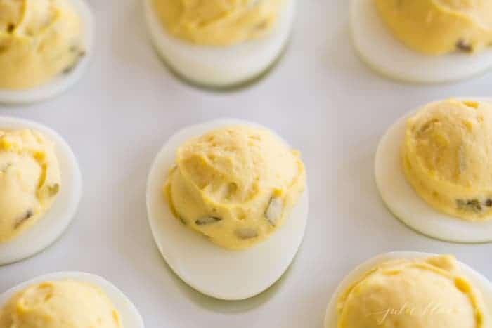 deviled eggs