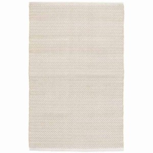 beige herringbone rug