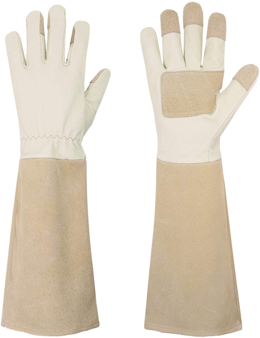 leather gardening gloves