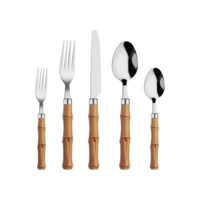 bamboo flatware