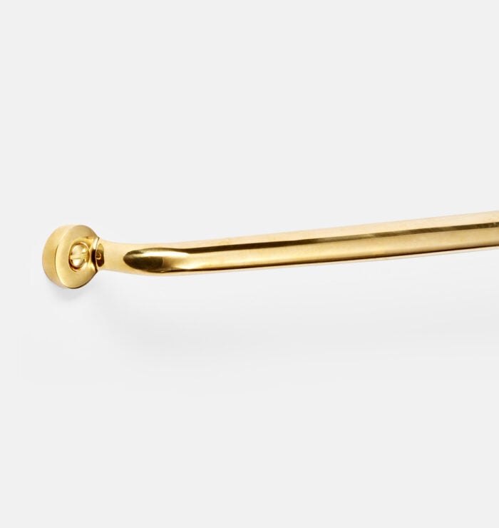 unlacquered brass appliance pull