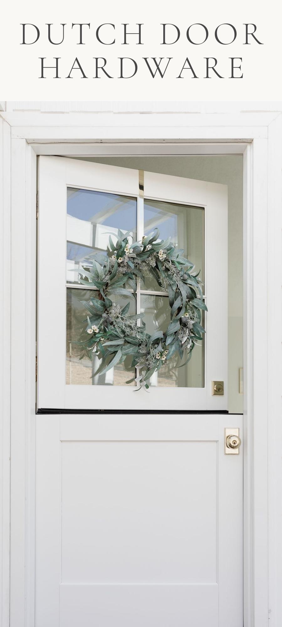 dutch door and door decoration