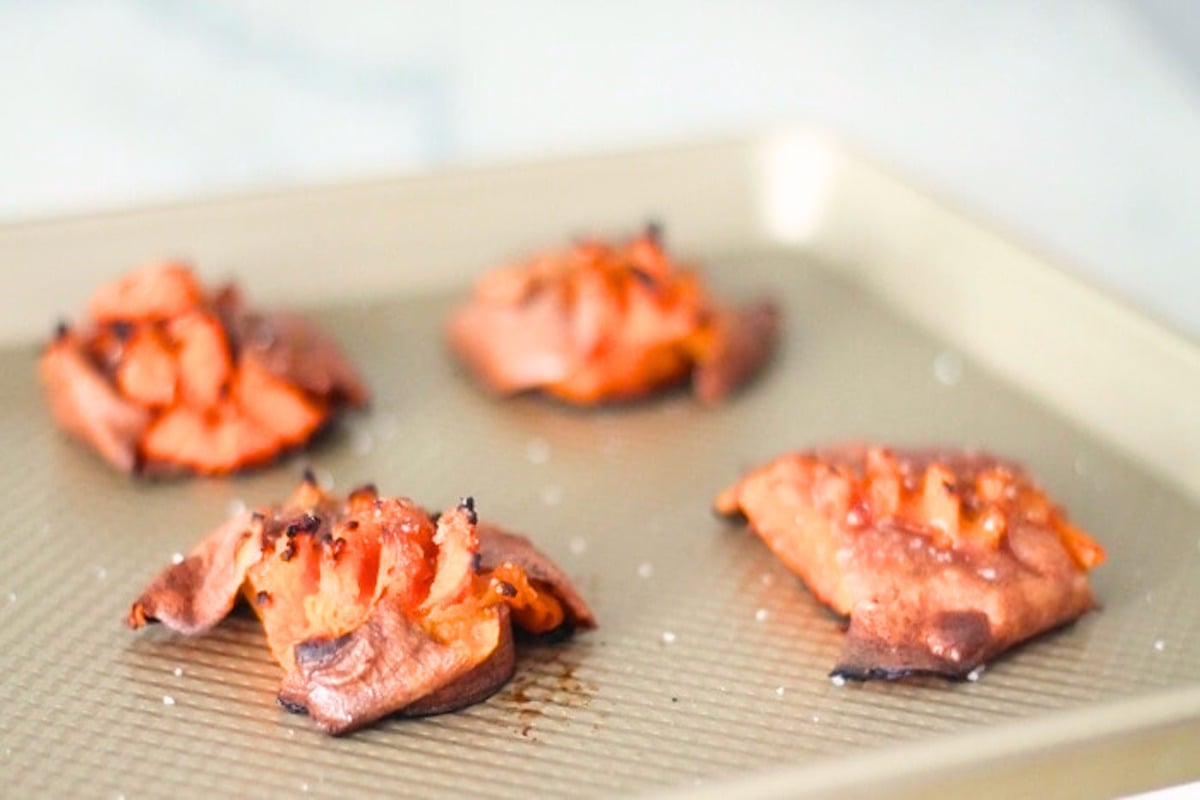 Baked sweet potato side dishes.