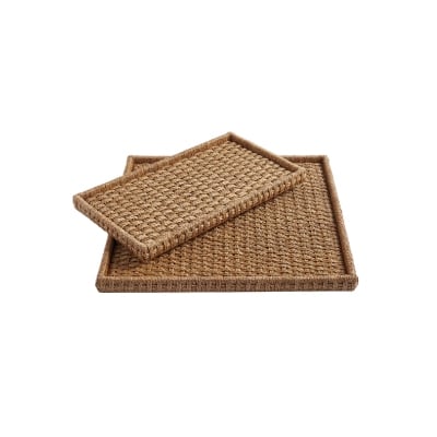 rattan trays