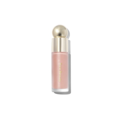 A stunning bottle of blush with a elegant gold lid on a clean white background - perfect for gift ideas.