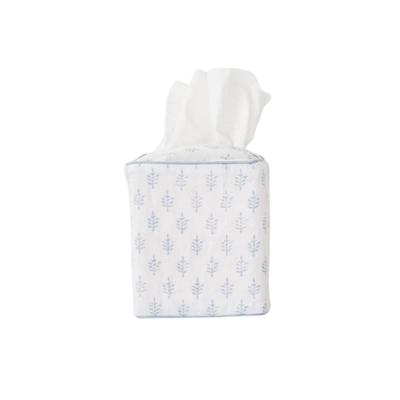 block print tissue box