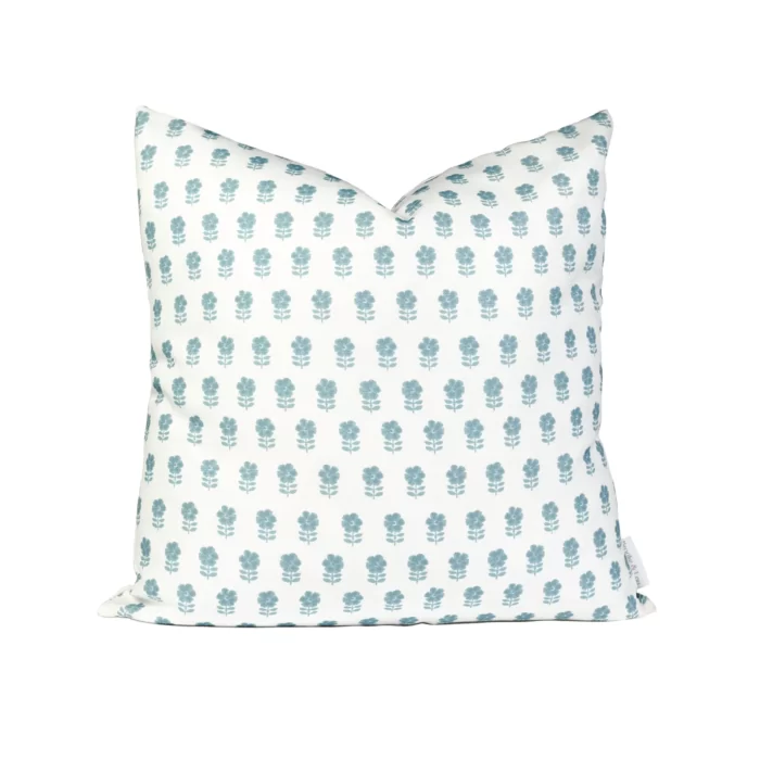 block print pillow