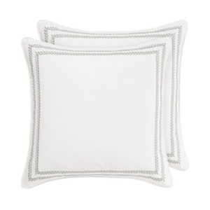 white and gray Amazon pillow covers.