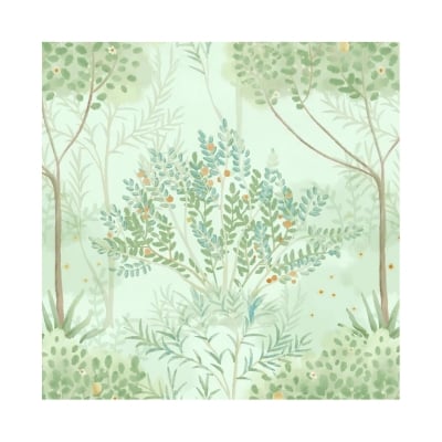 green patterned Amazon wallpaper