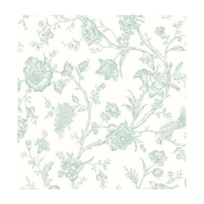 green and white patterned Amazon wallpaper