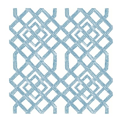 Blue and white patterned Amazon wallpaper.