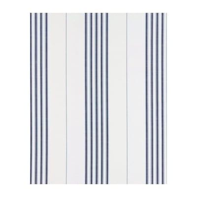 blue and white striped outdoor fabric