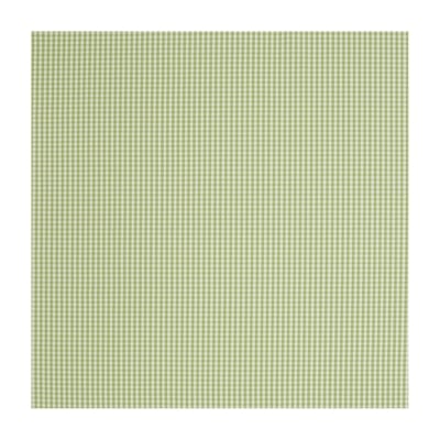 green gingham outdoor fabric